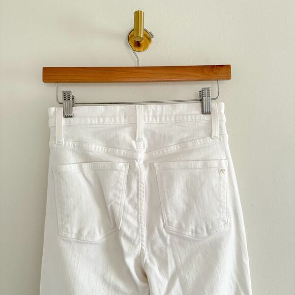 Madewell 10" High-Rise Skinny Crop Jeans: Button-Front Edition 25 $135 - Picture 6 of 11